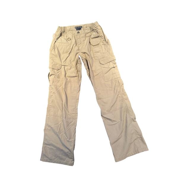 5.11 Tactical Series Pants - Women’s 511 Tactical Series Pants Cargo Utility Size 4 Reinforced Knee